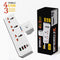 New Speed-X Premium Portable Power Strip 3socket+3usb+1TYPE-C Port