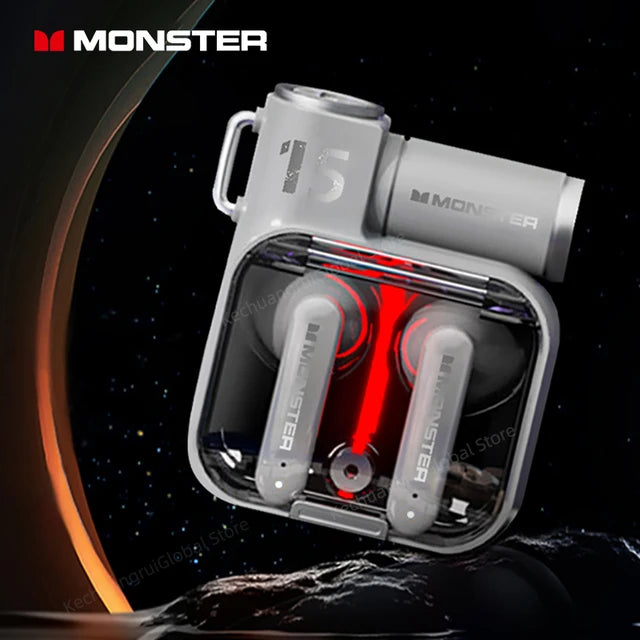 Lenovo Monster XKT15 Bluetooth 5.3 Unique Design Gaming Earbuds