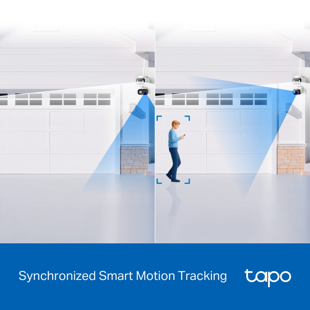 Tapo C246D Indoor/Outdoor Dual Lens Pan/Tilt Security Camera