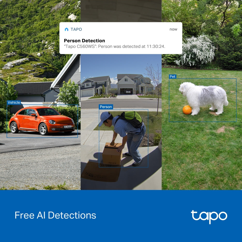 Tapo C560WS Outdoor Pan/Tilt Security Wi-Fi Camera
