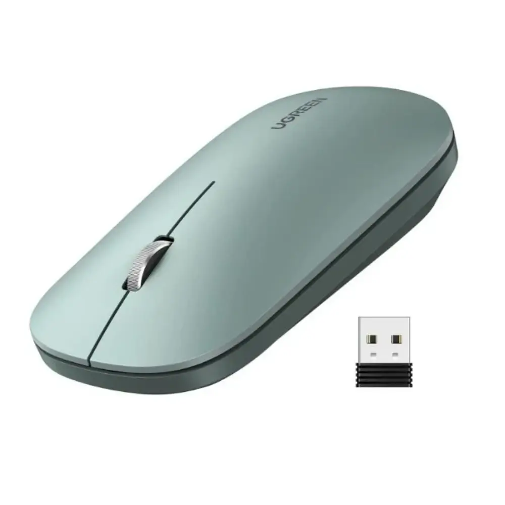 UGREEN 90374 PORTABLE WIRELESS MOUSE ( GREEN )