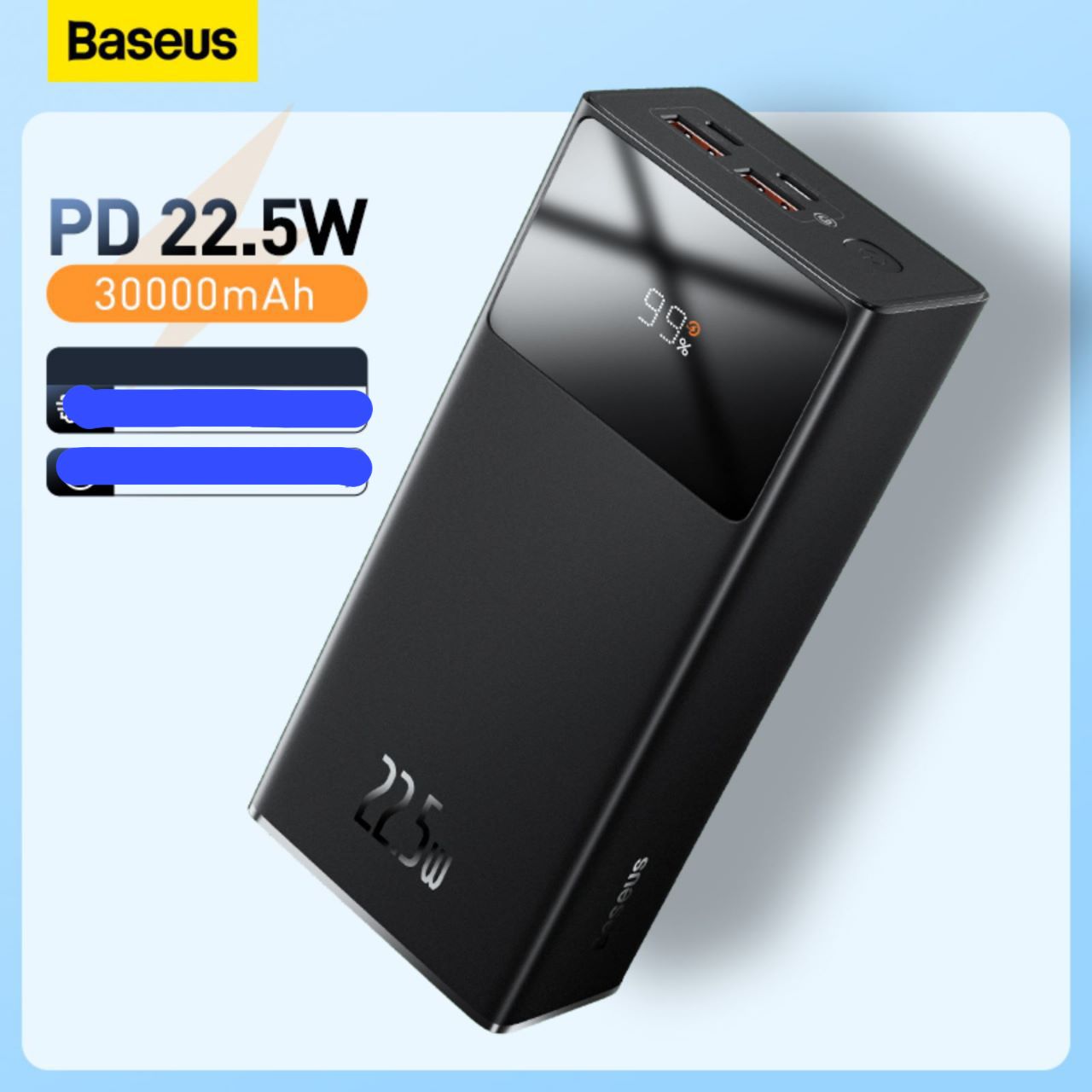 Baseus Star-Lord Power Bank 22.5W 30000mAh