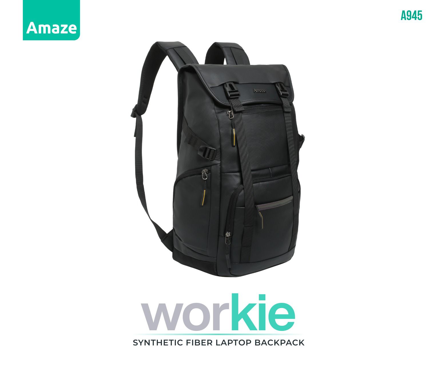 Amaze Premium Synthetic Fibre Backpack| A945