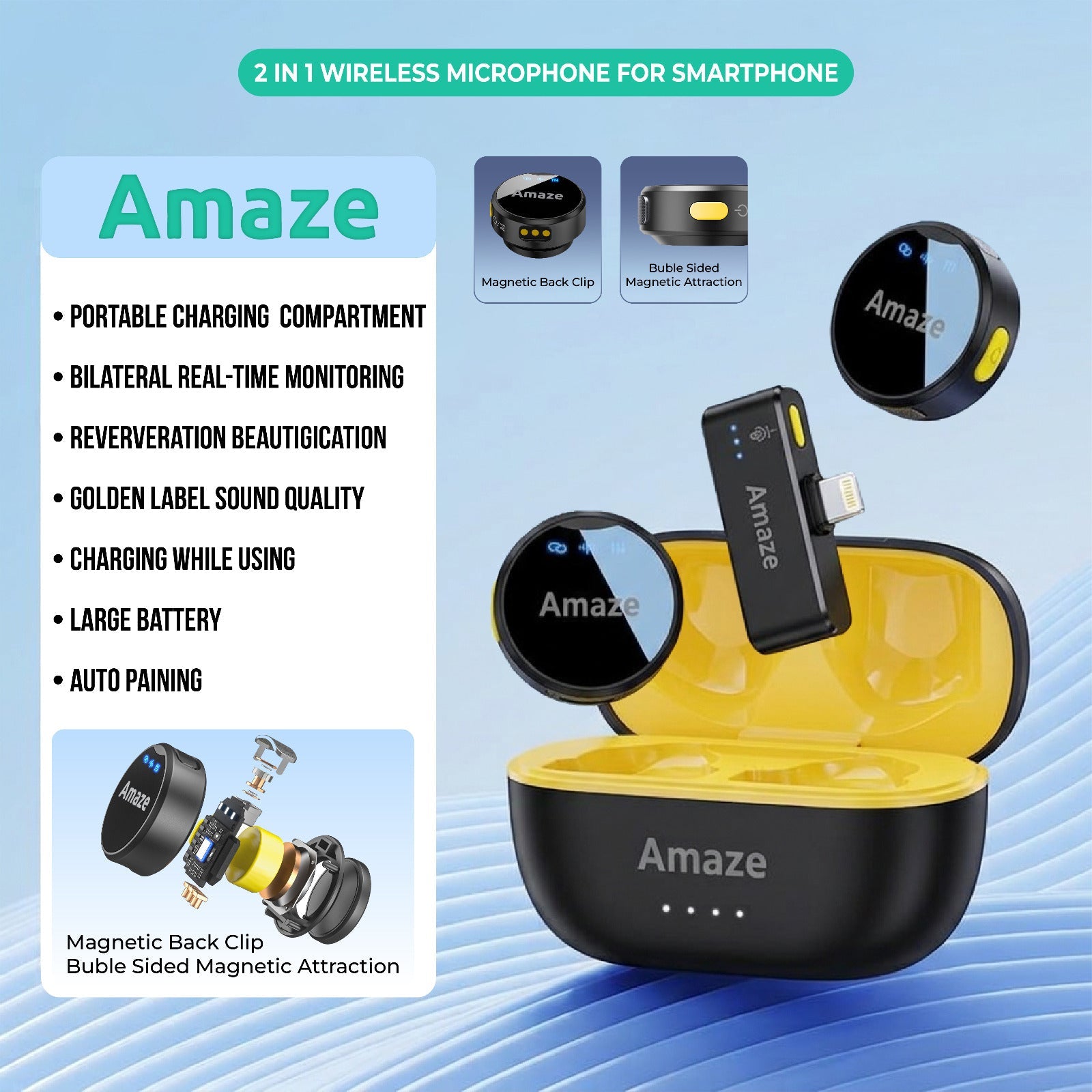 Audix Core Noise Cancellation Wireless Microphone | A682