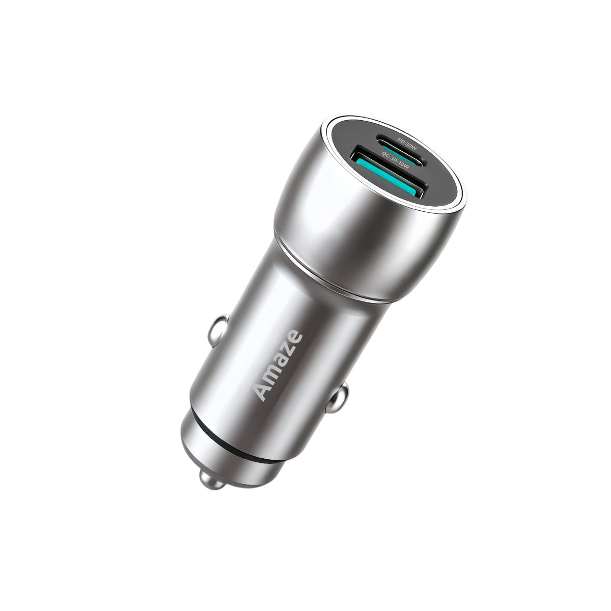 VOLTIX Pro 48W Dual Port Fast Car Charger | A455
