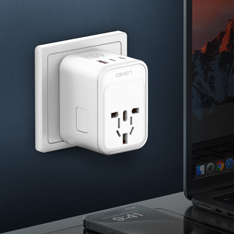 Ldnio Z8 GaN 45W Universal Adapter All-In-One Adapter