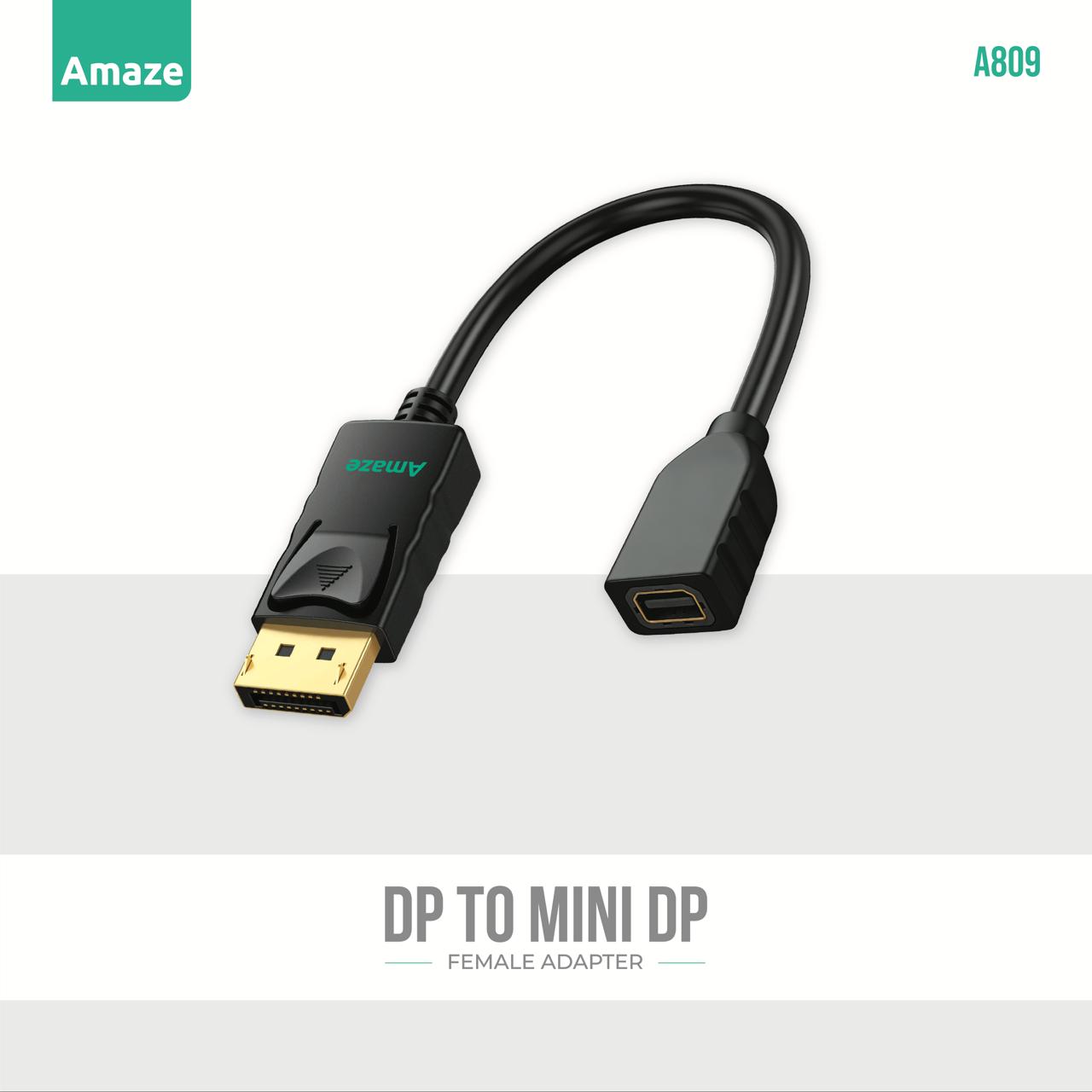 Amaze DP To Mini DP Female Adapter | A809