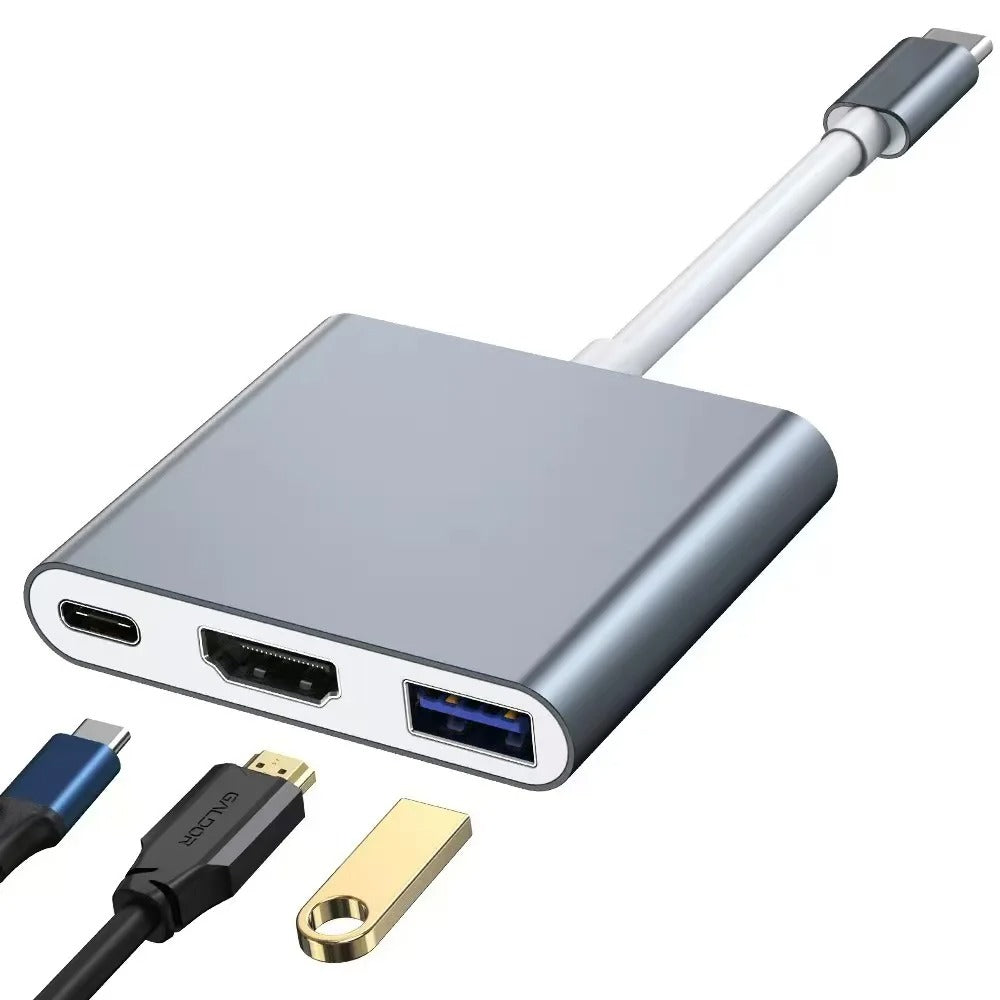 Compro™ USB Type C Hub 3-in-1