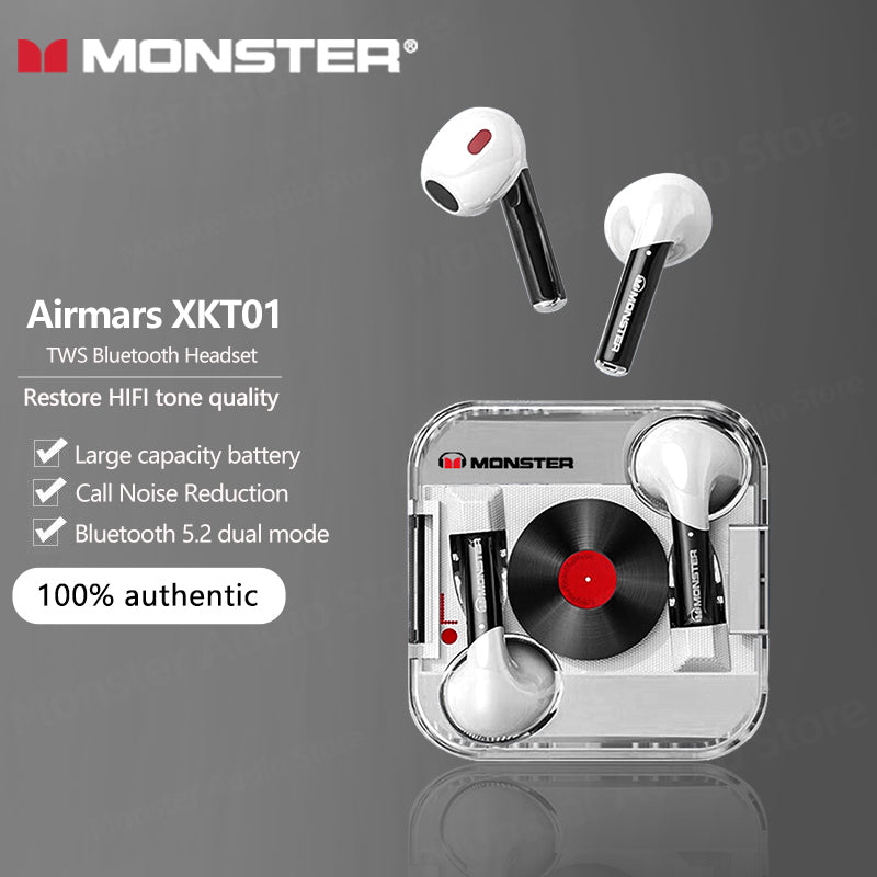Lenovo Monster XKT01 Bluetooth 5.2 TWS Earbuds