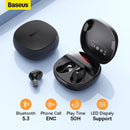 Baseus Encok WM01 Plus True Wireless Earphones with LED Display