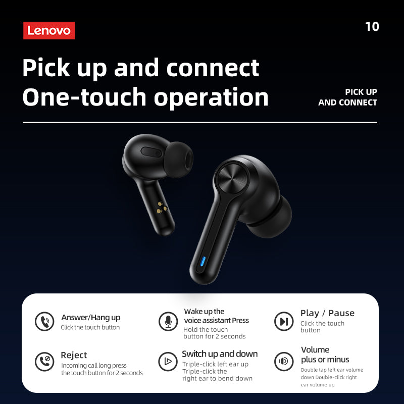 Lenovo Thinkplus LP3 Pro Bluetooth 5.0 with LED Digital Display