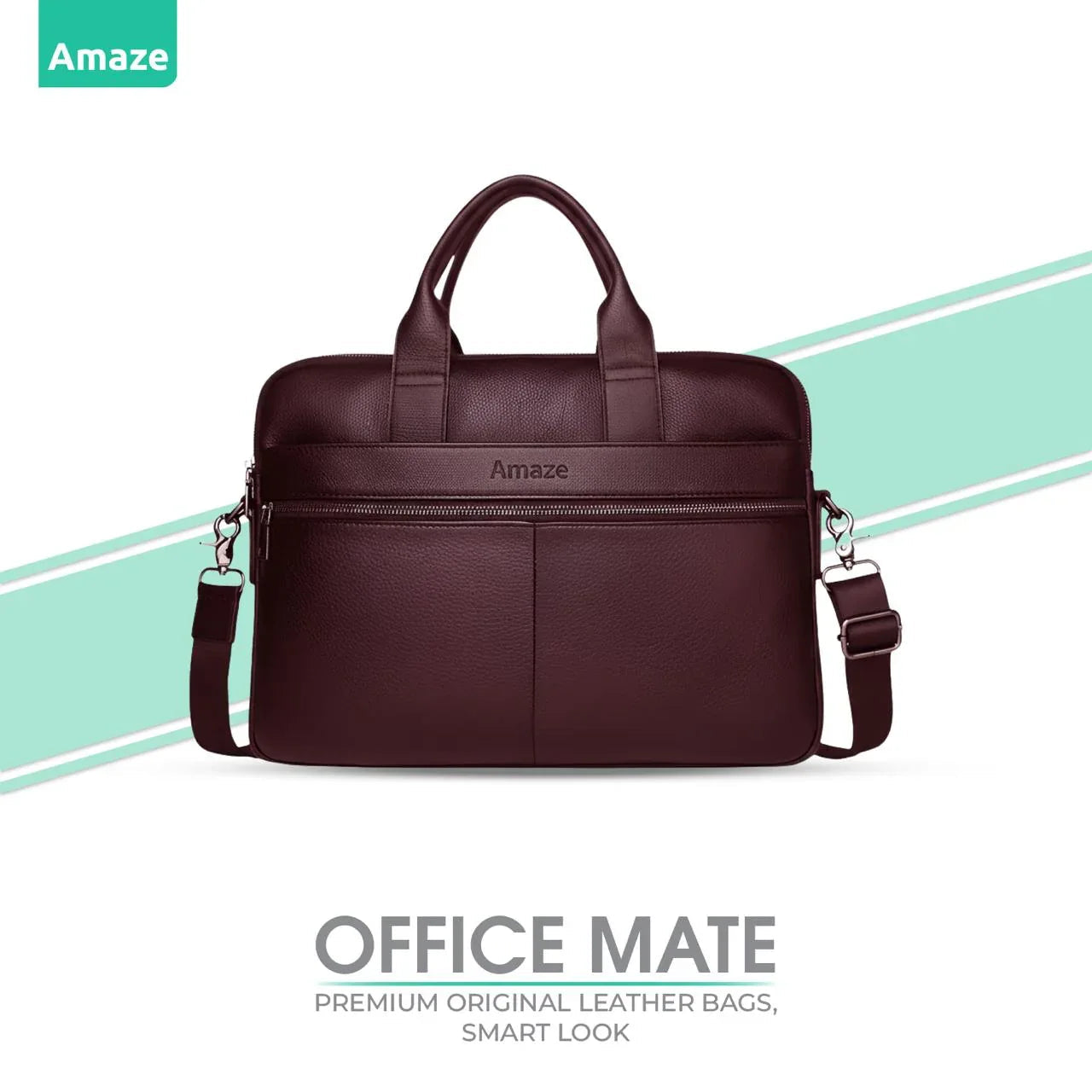 Amaze Executive Original Leather Bag | A925