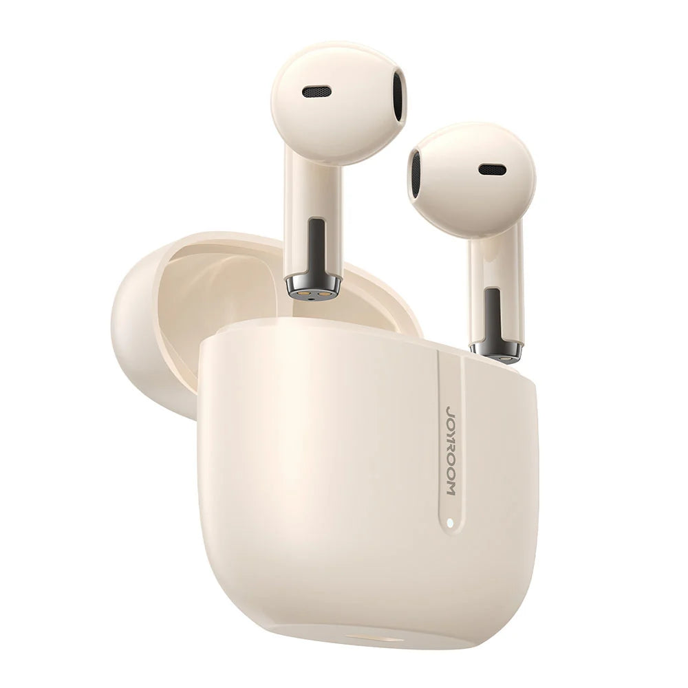 JOYROOM Jpods Series JR-PB3 True Wireless Bluetooth 5.4 Earbuds- Beige Color