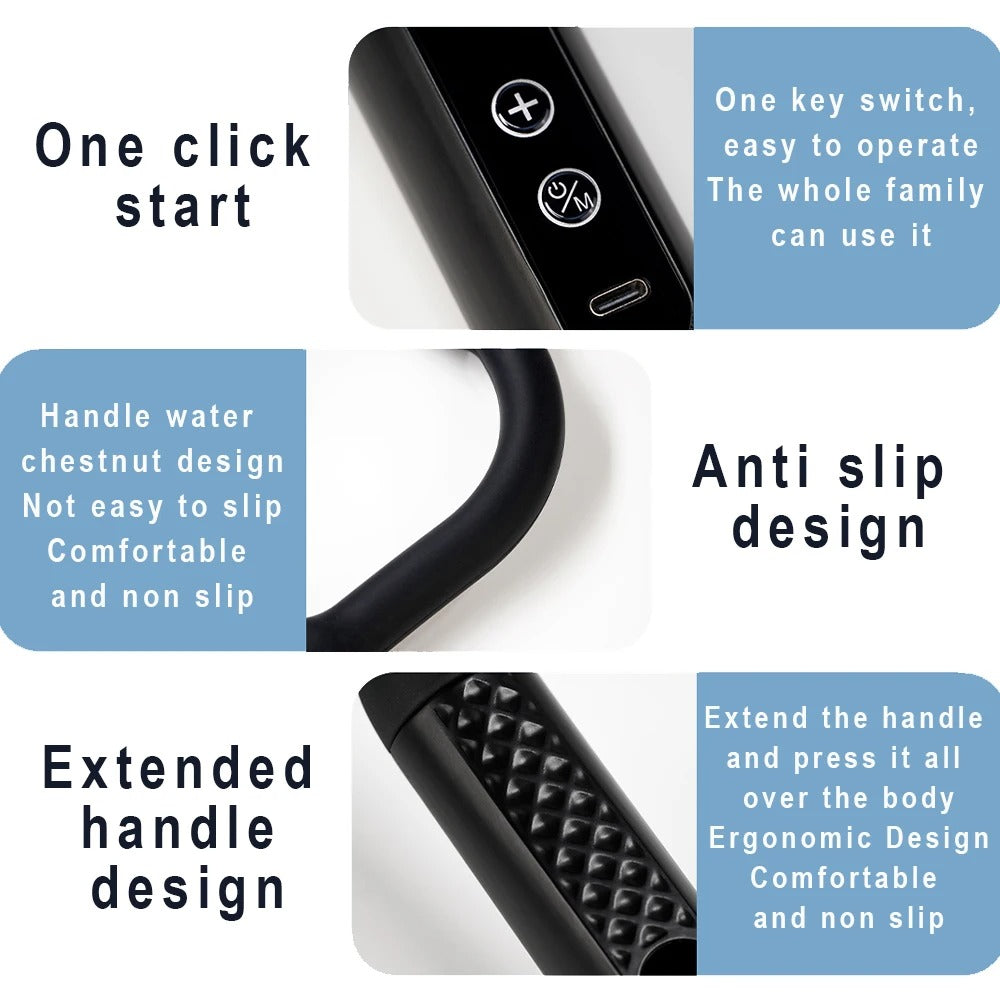 Compro™ Elbow Membrane Deep Tissue Massage Gun Electric Muscle Massager for Pain Relief – Rechargeable