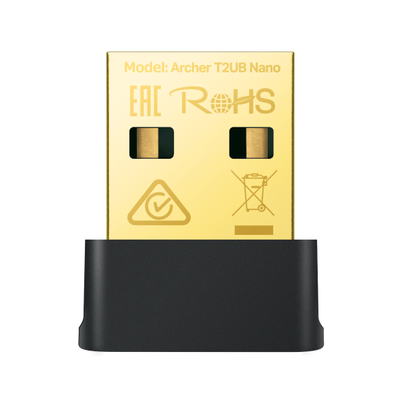 Archer T2UB Nano AC600 Nano Wi-Fi Bluetooth 4.2 USB Adapter