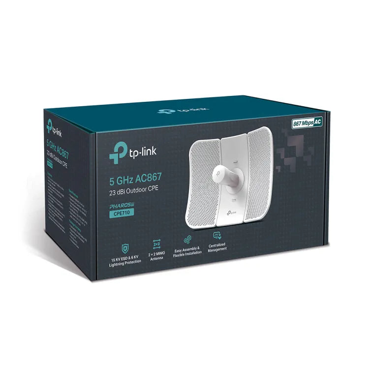 TP-Link CPE710 5GHz AC 867Mbps 23dBi Outdoor CPE Antenna
