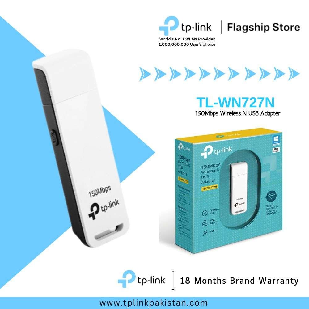 TP-Link Wi-Fi Adapter TL-WN 727N 150Mbps Wireless N USB Adapter