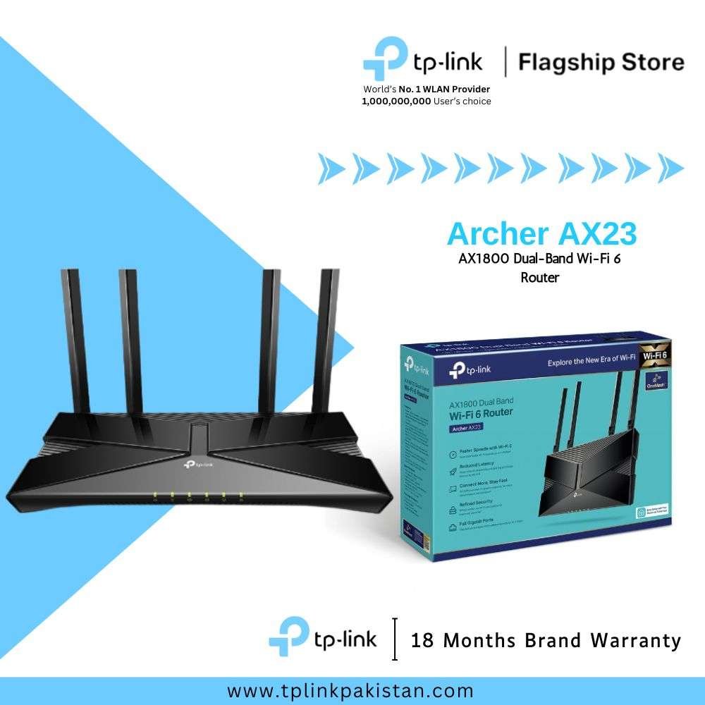 Archer AC23 AX1800 Dual-Band Wi-Fi 6 Router