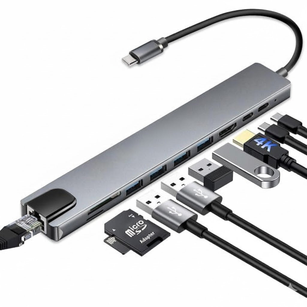 Compro™ USB Type C Hub 10 in 1