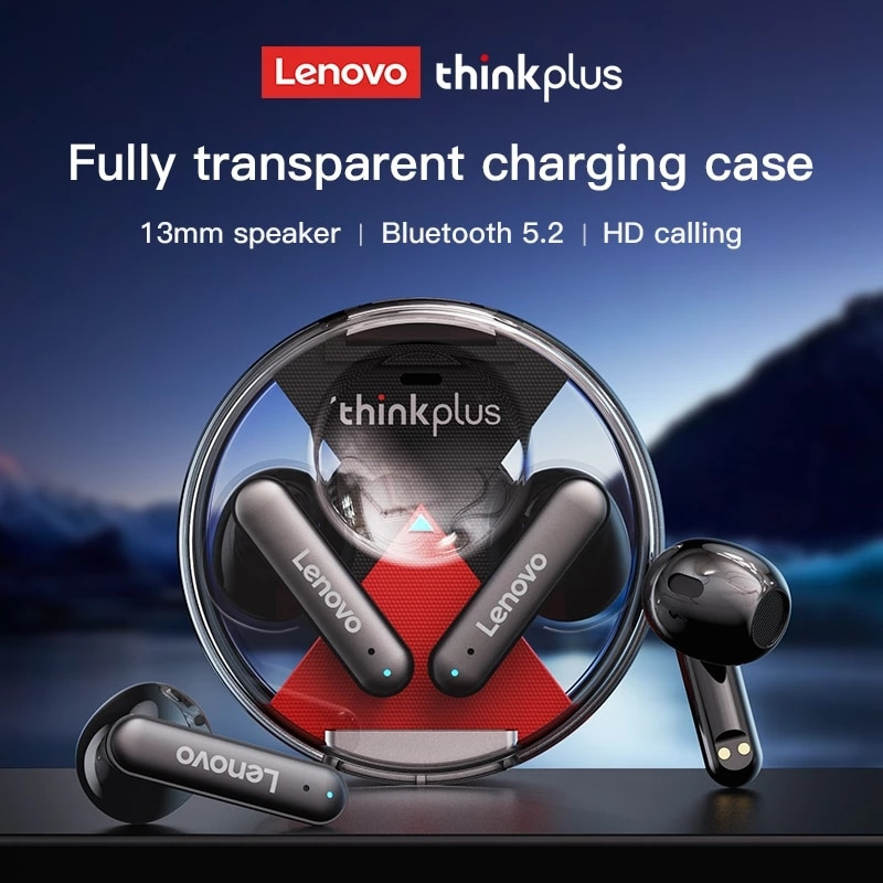 Lenovo ThinkPlus LP10 Wireless Bluetooth 5.2 Earphone with ENC