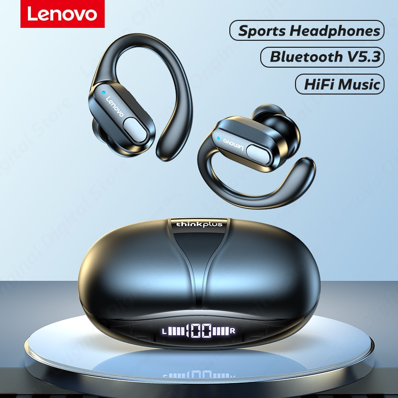 Lenovo XT80 Bluetooth 5.3 Wireless Earphones with Mic Button Noise Reduction