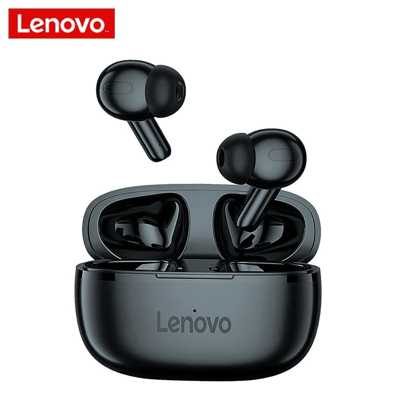 LENOVO - HT05 TWS Earphones Auriculares Bluetooth 5.0 and Charging Case -  10m, 108dB, 250mAh, IPX5 : : Electrónica