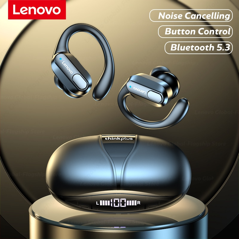 Lenovo XT80 Bluetooth 5.3 Wireless Earphones with Mic Button Noise Reduction