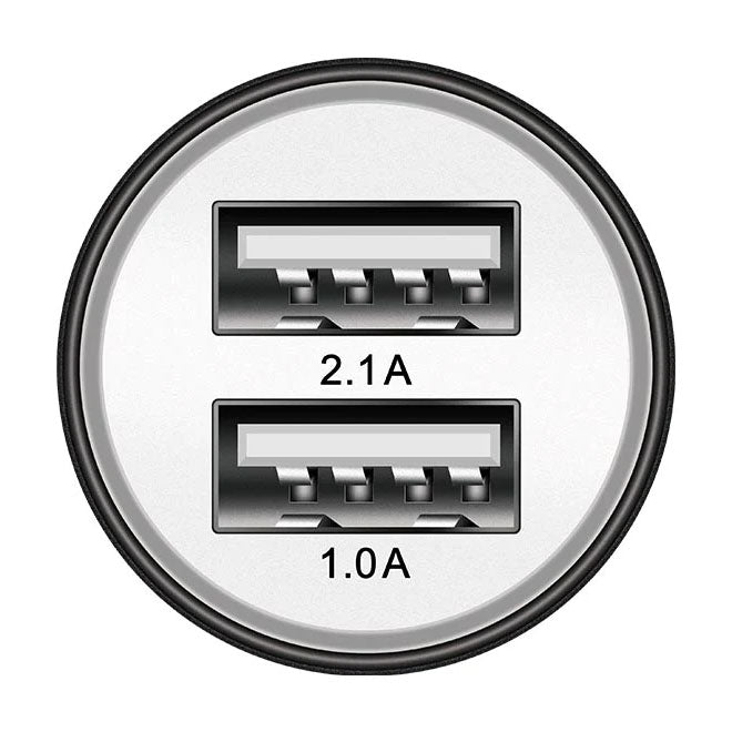 Dual Port USB 2.1A Car Charger