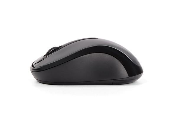 G3-280N 2.4G Optical Wireless Mouse | Black+Red & Glossy Grey - A4TECH - Compro System