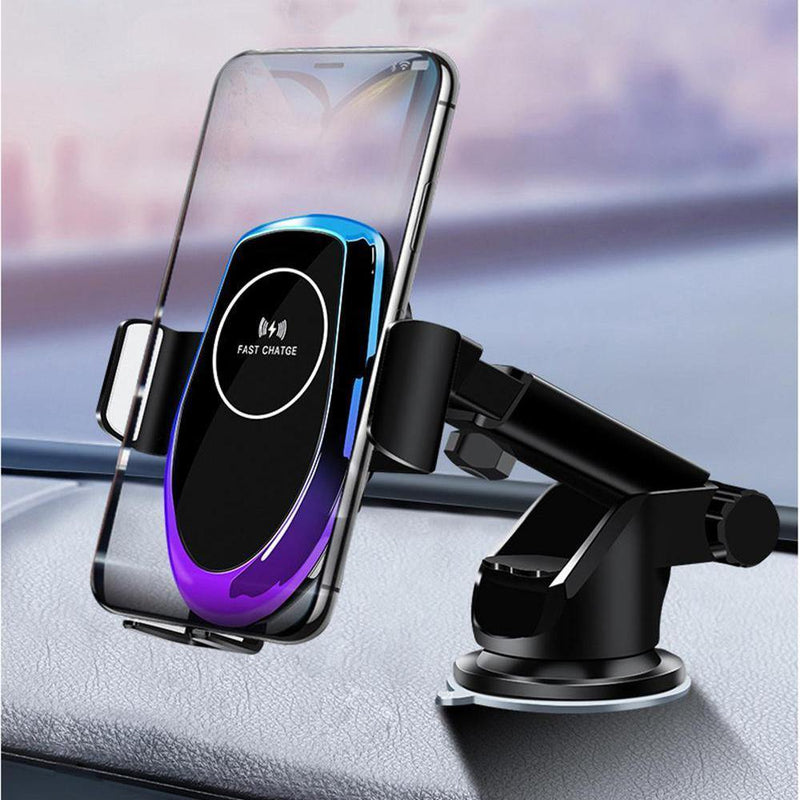 X9 15W Wireless Car Charger Automatic Clamping Fast Charging - X9 - Compro System