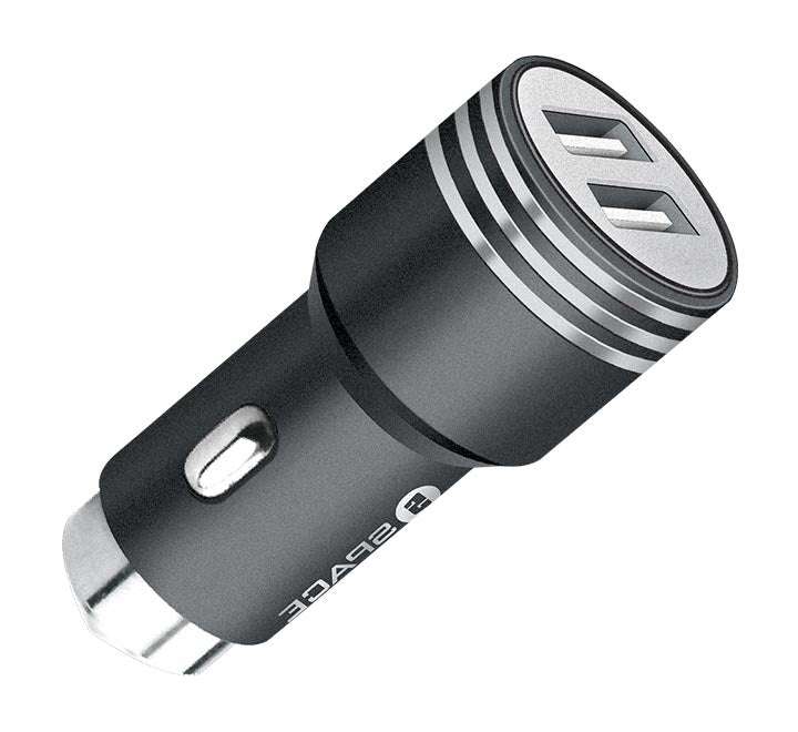 Dual Port USB 3.4A Metal Car Charger