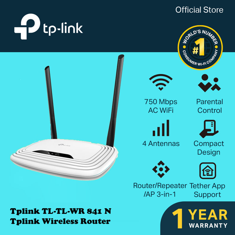TL-WR841N, 300Mbps Wireless N Router