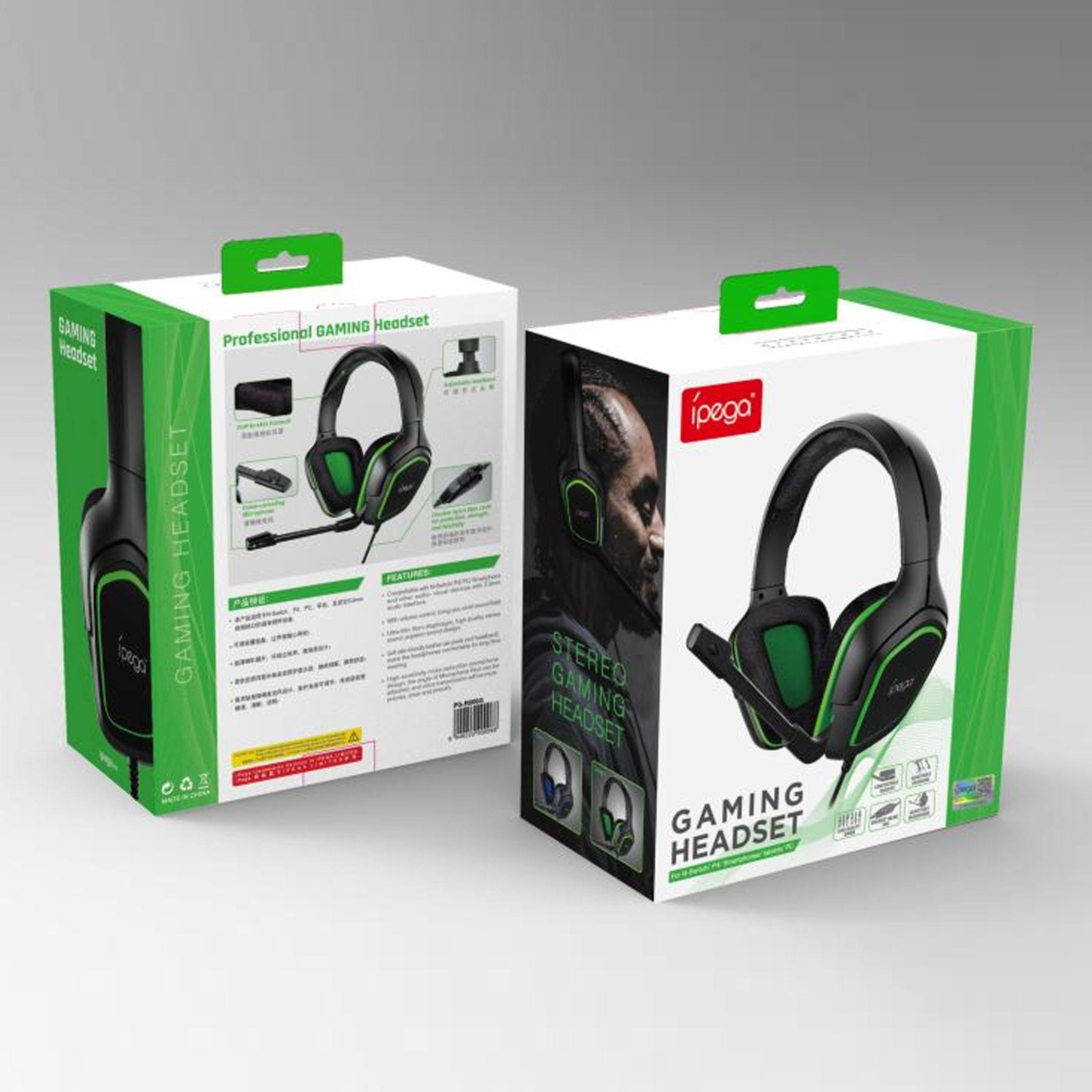 iPEGA PG-R006 Professional Wired Gaming Headphone Noise Cancelling - iPEGA - Compro System