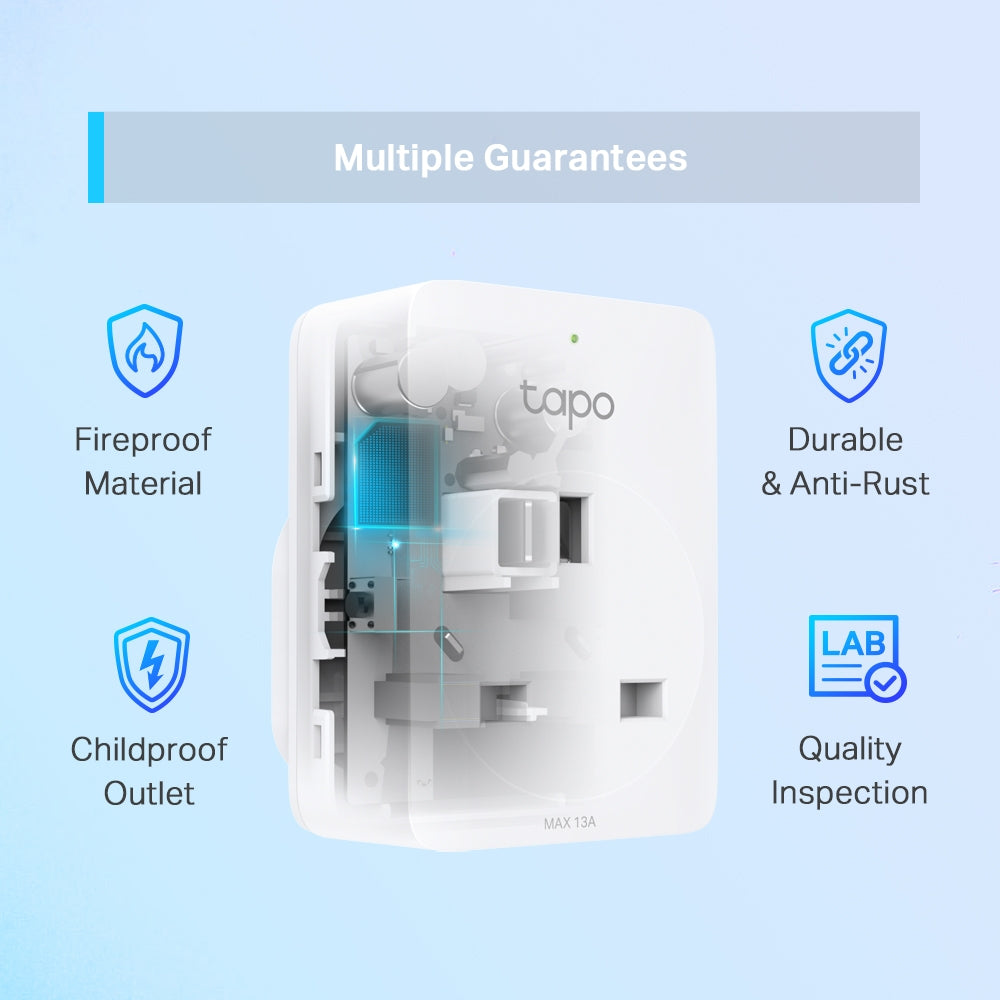 TP-Link Tapo P110 Mini Smart Wi-Fi Socket, Energy Monitoring