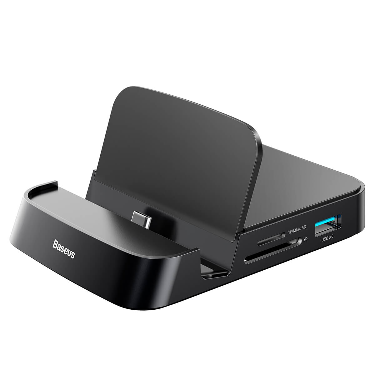 Baseus Mate Docking Type-C mobile phone intelligent HUB docking station Black