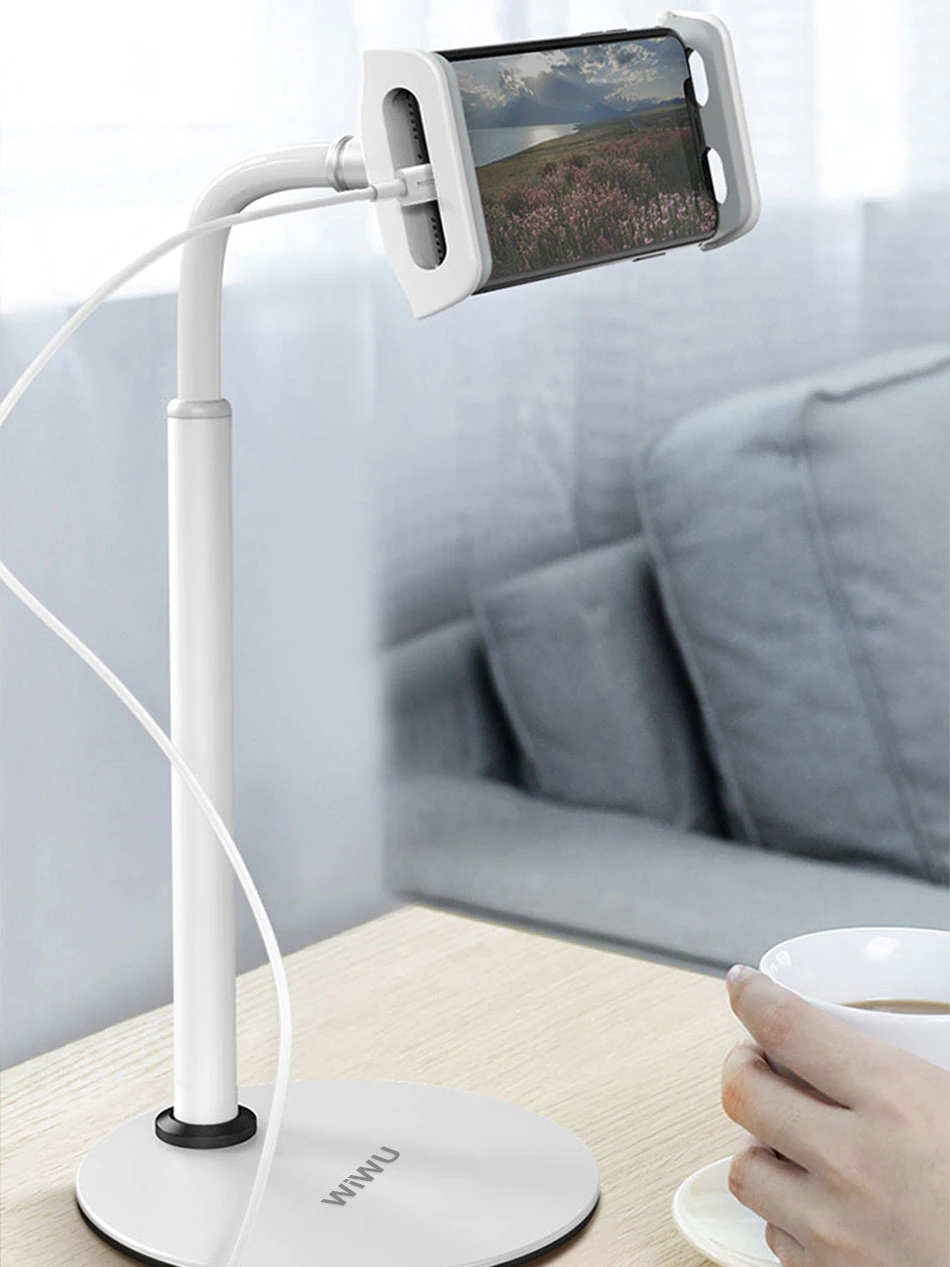 WIWU ZM300 Retractable Rotating Mobile Phone GIraffe Desk Stand