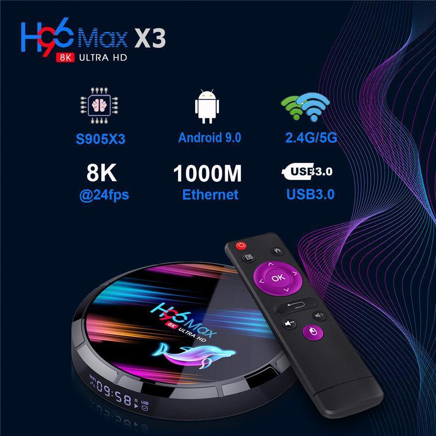 H96 MAX Android TV Box - Compro System - Compro System