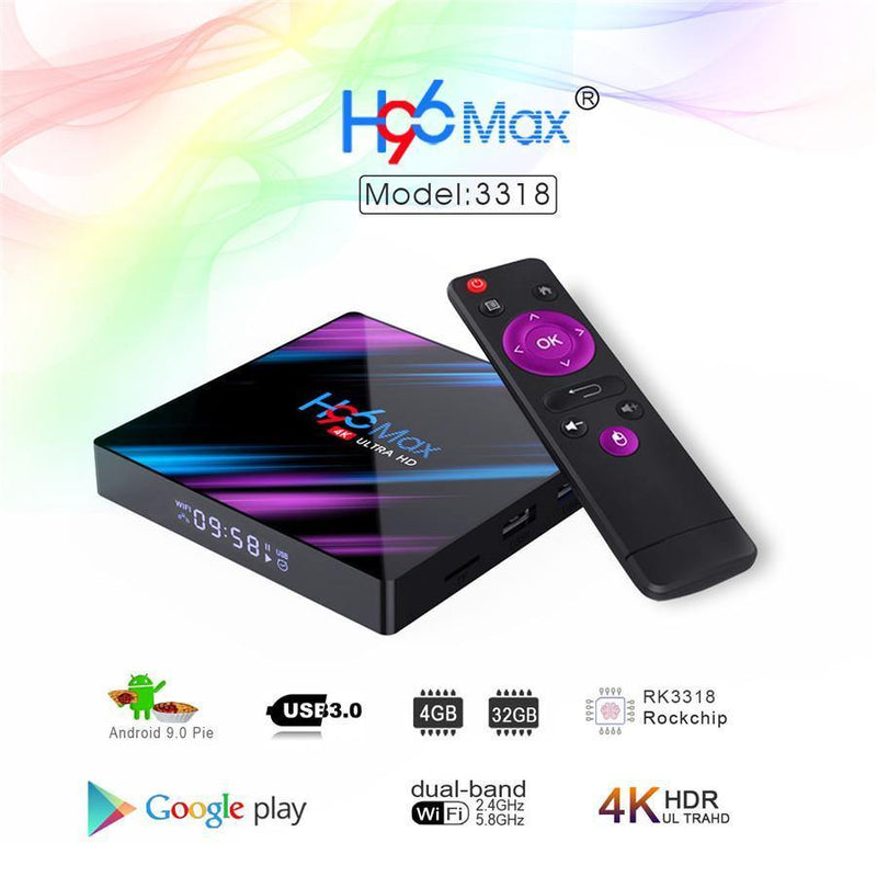 H96 MAX Android TV Box - Compro System - Compro System
