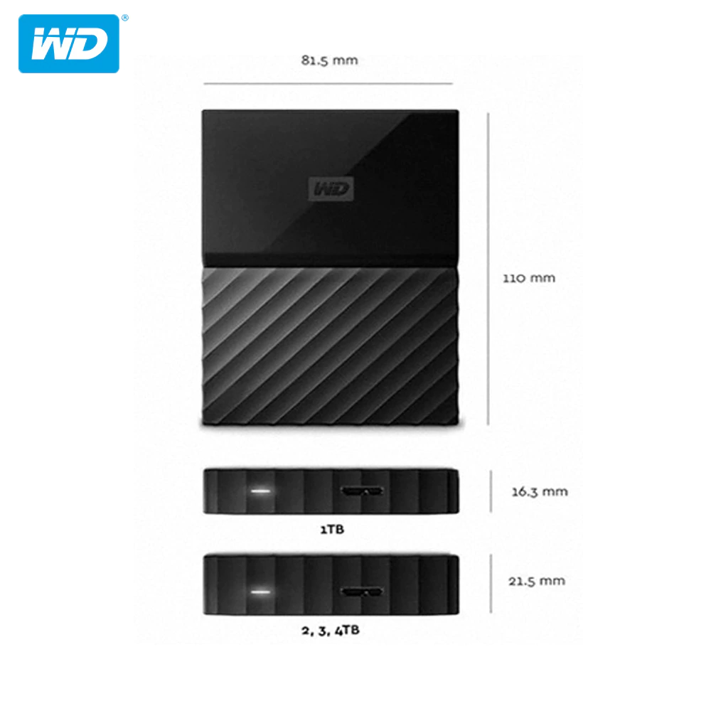 WD MY PASSPORT 1TB USB 3.0 - WESTERN DIGITAL - Compro System
