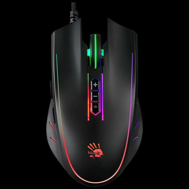 BLOODY Q81 - NEON X'GLIDE GAMING MOUSE - Bloody - Compro System
