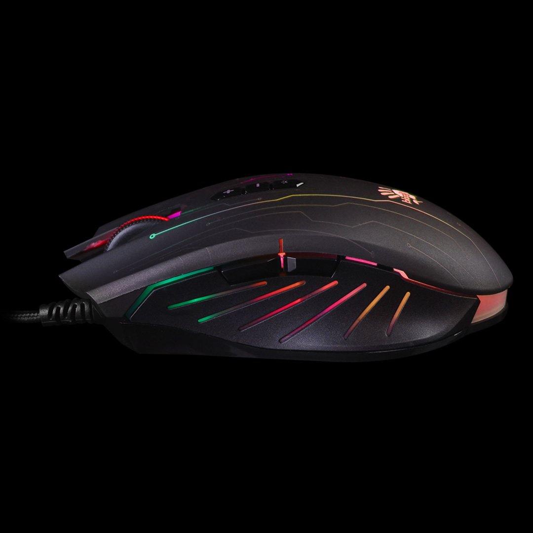 BLOODY Q81 - NEON X'GLIDE GAMING MOUSE - Bloody - Compro System