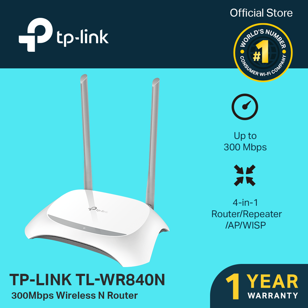 TL-WR840N 300Mbps Wireless N Router