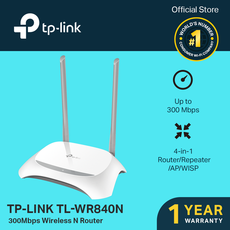 TP-Link TL-WR850N Desktop Wireless Router