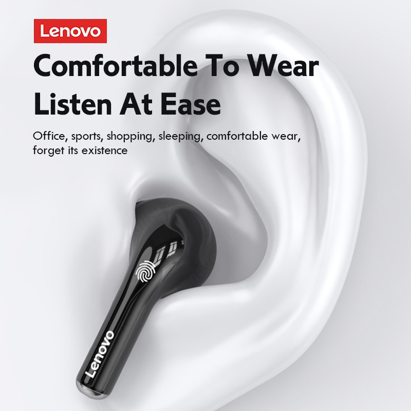 Lenovo LP12 Wireless Bluetooth Headphones With Dual Mics ENC Noise Reduction
