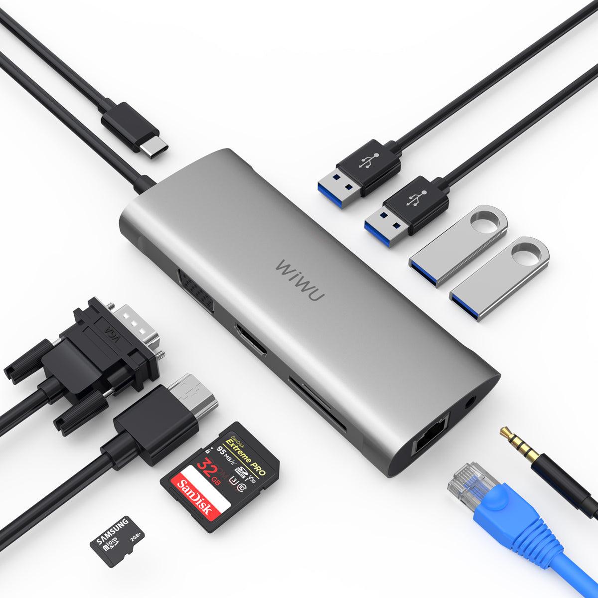 WiWU Alpha 11 in 1 USB C Hub - WIWU - Compro System