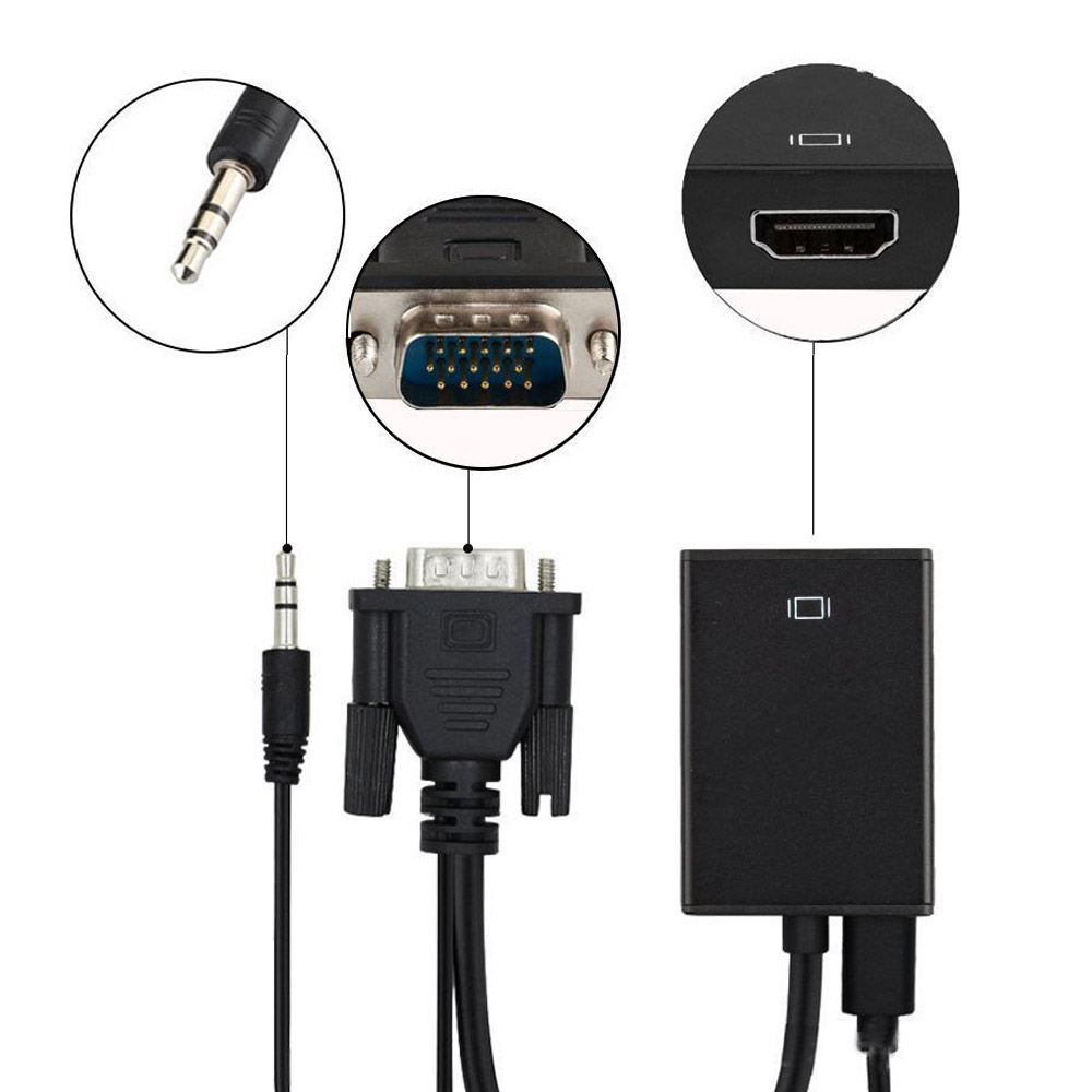 VGA to HDMI Adapter - Compro System - Compro System