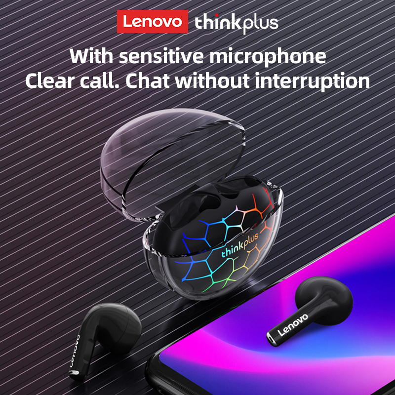 Lenovo LP80 Pro RGB Bluetooth 5.3 Noise Reduction Earbud