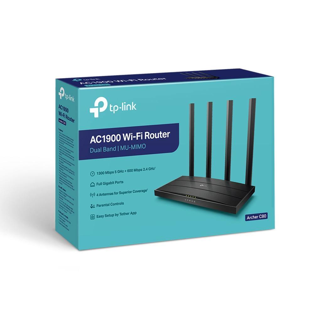 TP-Link Archer C80 AC1900 Wireless MU-MIMO Wi-Fi Router - TP LINK - Compro System