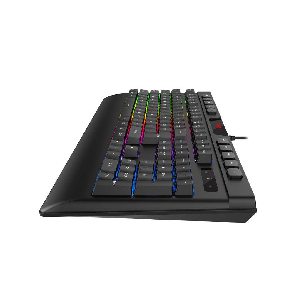 KB487L RGB Gaming Keyboard Membrane Switch - Havit - Compro System