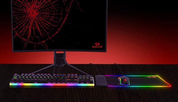 Redragon P025 RGB Gaming Mouse Pad With Wireless Charger - REDRAGON - Compro System
